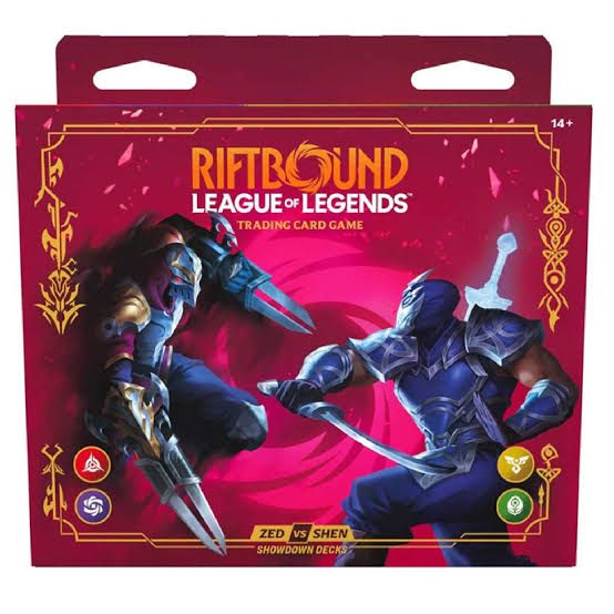 Riftbound: League of Legends - Vendetta - Zed Vs Shen Display