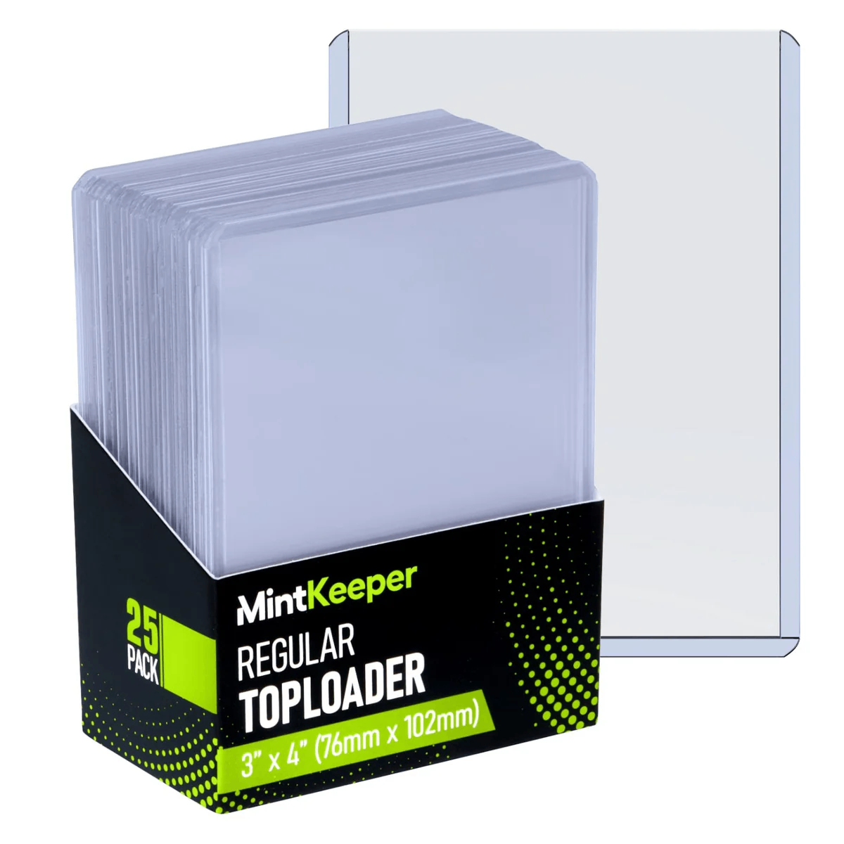 MintKeeper: Card Toploaders - Regular 35pt 3"x4" (25)  Case (40)